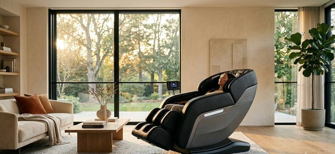 2026 Upgrade 6D Jade Rollers Massage Chair with SL-Track & AI Voice Control