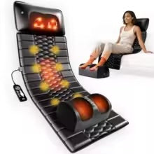 Velloremi Premium Heated Massage Mat for Full-Body Relief