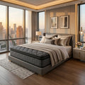 Velloremi Luxury Gel Memory Foam Hybrid Mattress for Cool Sleep