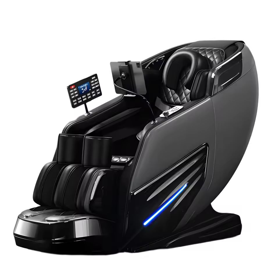 2026 Upgrade 6D Jade Rollers Massage Chair with SL-Track & AI Voice Control - Velloremi