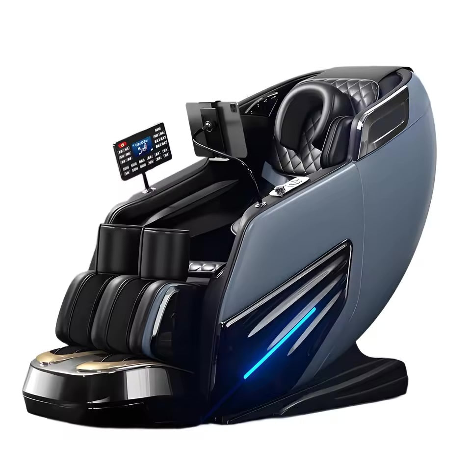 2026 Upgrade 6D Jade Rollers Massage Chair with SL-Track & AI Voice Control - Velloremi