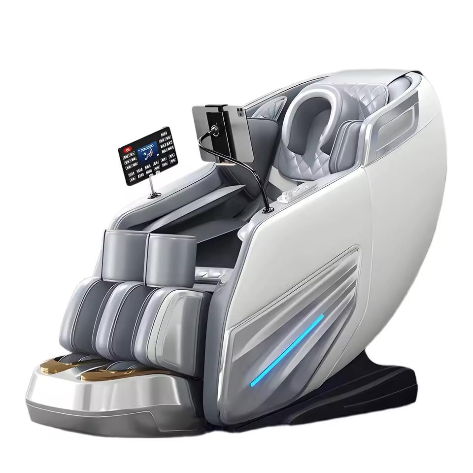 2026 Upgrade 6D Jade Rollers Massage Chair with SL-Track & AI Voice Control - Velloremi