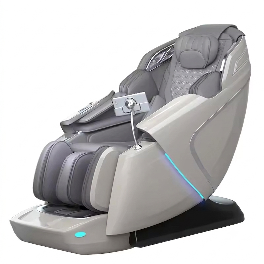 Dual-Core 4D SL-Track Zero Gravity Full Body Massage Chair with 3-Year Warranty - Velloremi