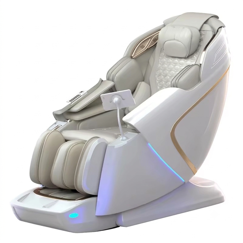 Dual-Core 4D SL-Track Zero Gravity Full Body Massage Chair with 3-Year Warranty - Velloremi