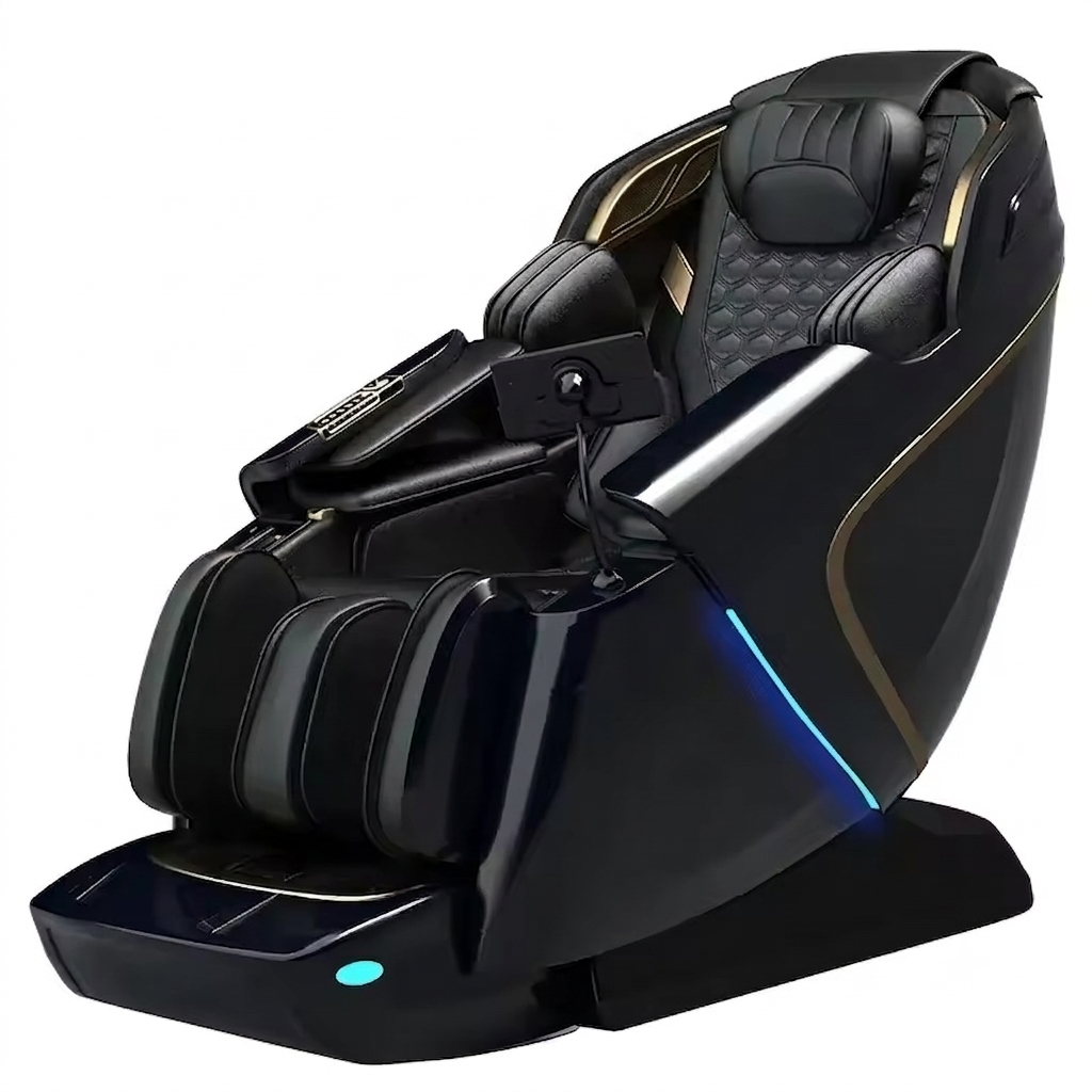 Dual-Core 4D SL-Track Zero Gravity Full Body Massage Chair with 3-Year Warranty