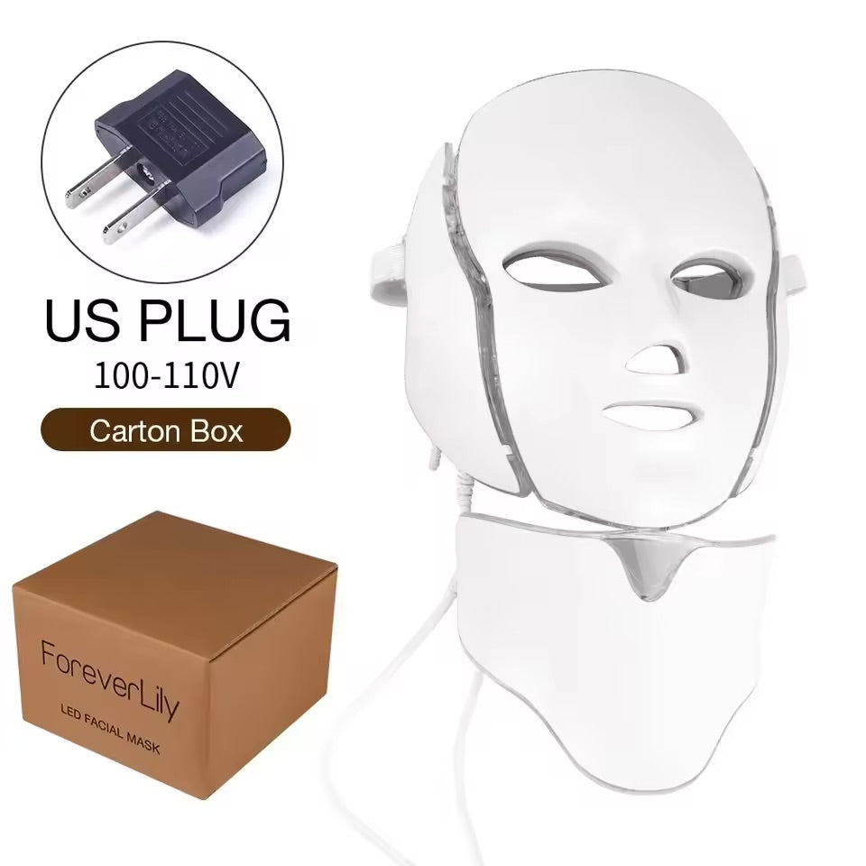Velloremi 7-Color LED Face & Neck Mask - Velloremi