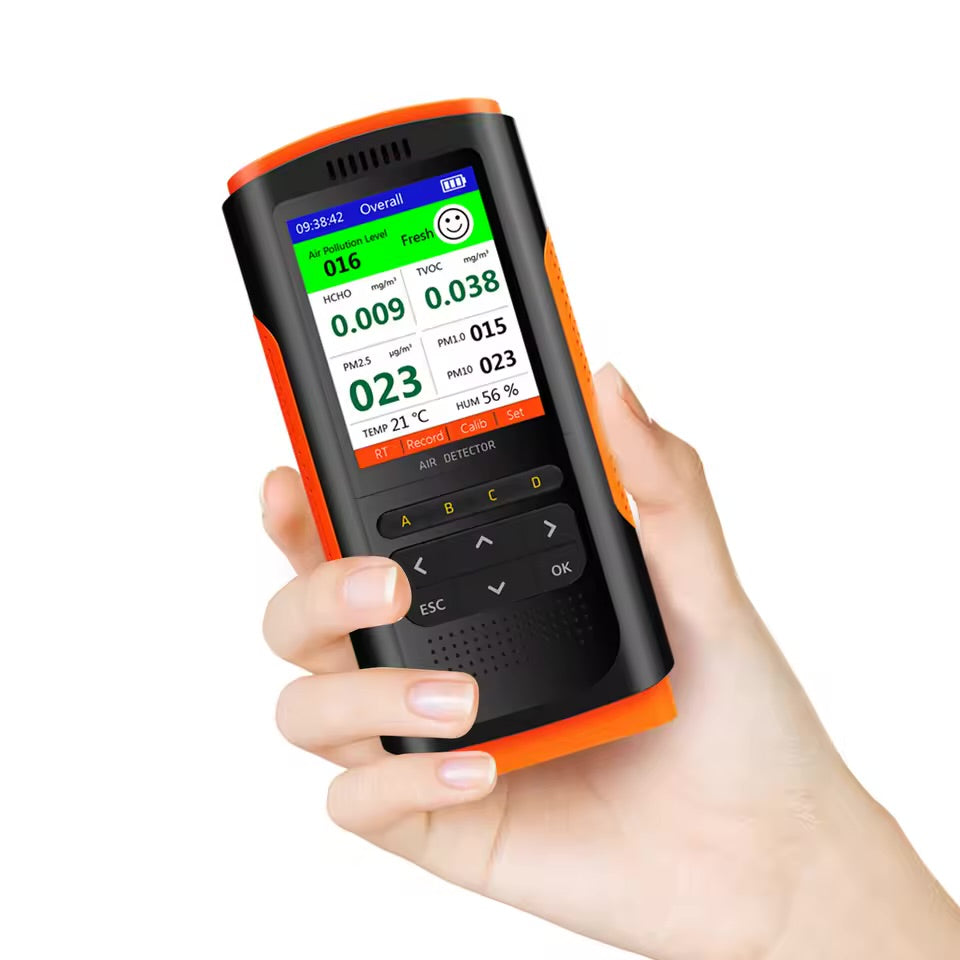 Velloremi Portable Formaldehyde Detector & Air Quality Monitor - Velloremi
